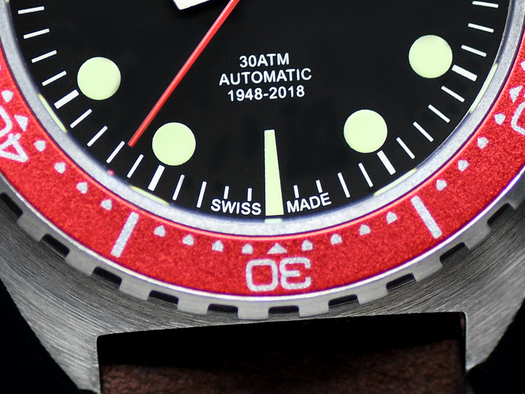 Herodia Watches model RED Arthur - Swiss Watch Passion